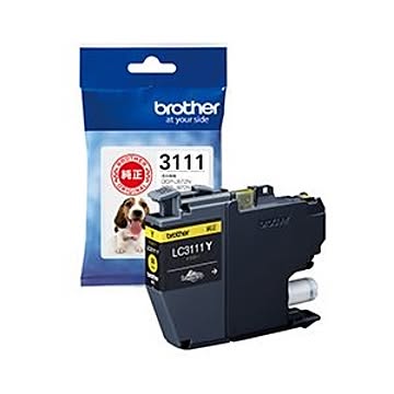 ブラザー工業 インクカートリッジ (イエロー) LC3111Y