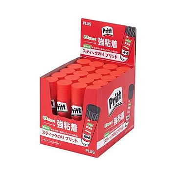 プラス Pritt強粘着 レギュラー NS-701 20個