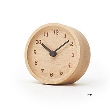 【Lemnos/レムノス】MUKU desk clock ムク デスク クロック