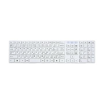 アオテック フルサイズ113キーメンブレンキーボード AOK-AP113WH