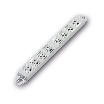 まとめパナソニック マグネット付 OAタップ3P・8個口 グレー ケーブルなし WCH2408H 1個×2セット