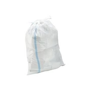 （まとめ）熱田資材 土のう袋48×62 ホワイトPE-104 50枚入 【×4セット】