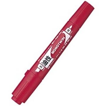 （まとめ買い）トンボ鉛筆 モノツイン OD-TME25 赤 10本 ×3セット