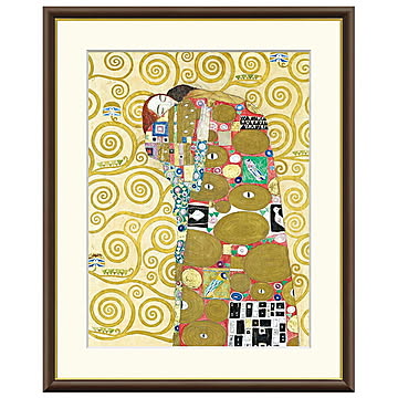 額絵 抱擁 グスタフ・クリムト 61x49.5cm 三幸