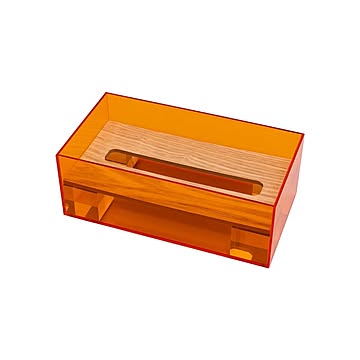 【BRID】ACRYLIC & WOOD TISSUE CASE