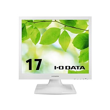 アイ・オー・データ機器 液晶ディスプレイ17型/1280×1024/アナログRGB、DVI-D(HDCP対応)/ホワイト/スピーカー:あり LCD-AD173SESW-A