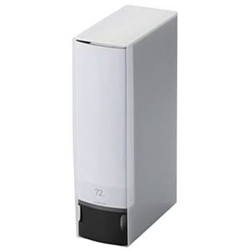 （まとめ） エレコム DVD／CD用ディスクファイル 72枚収納 ブラック CCD-FS72BK 1個 【×5セット】