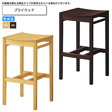 クレス woodシリーズ プライウッド カウンタースツール