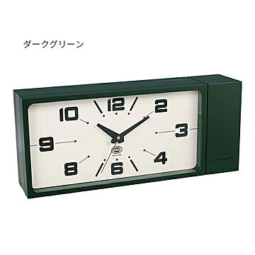 時計 両面 DOUBLE FACE CLOCK RECTANGLE H21-0362 幅442x奥行98x高さ187mm ダルトン