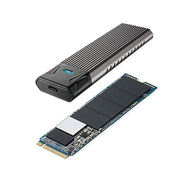 エレコム 内蔵SSD M.2 PCIe接続 1TB 外付けケース付 データコピーソフト付 ESD-IM21024G