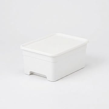 squ+ クローゼット棚上収納ボックス S 　3個セット