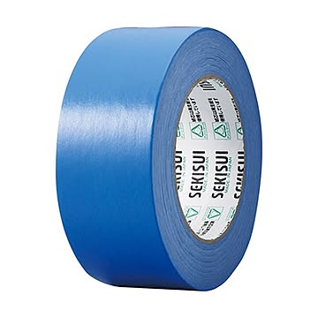 (まとめ) 積水化学 カラークラフトテープ#500WC 50mm×50m 青 K50WA13 1巻  【×30セット】