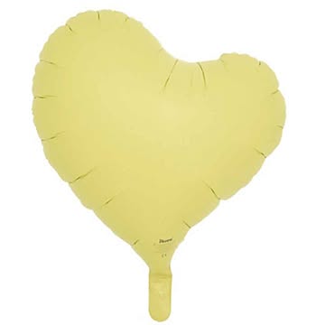 アイブレックス スウィートハート型14インチ パステルイエローPKG 0201511421 【プラザセレクト】