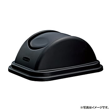 ソフトウェイストバスケット 中型用 アンタッチャブルトップ 幅381x奥行276x高さ152mm ラバーメイド