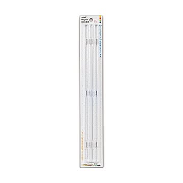 （まとめ） マグエックス マグネットスリムバー310クリア MSLB-310-3P-KT 1パック（3本） 【×10セット】