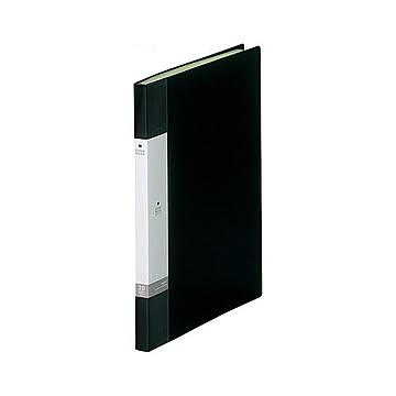 （業務用2セット） LIHIT LAB. クリヤーブック20P G3201-24 黒 10冊