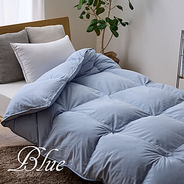 羽毛本掛け WDD90% DP350 シングル 日本製 1.0kg 羽毛布団 【メーカー直送品】
