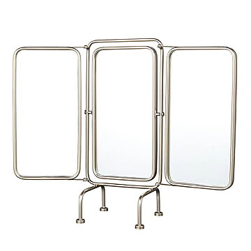 鏡 TABLETOP 3-SIDED MIRROR RNJ-0901 幅585x奥行165x高さ465mm ダルトン