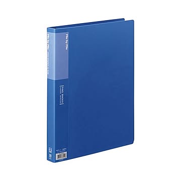 (まとめ) ビュートン リングバインダー A4タテ 30穴 45枚収容 背幅32mm ブルー RB-A4W-B 1冊  【×10セット】