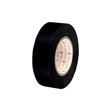 (業務用30セット)ヤマト ビニールテープ/粘着テープ 【19mm×10m/黒】 NO200-19