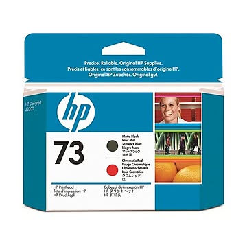 （まとめ） HP73 プリントヘッド マットブラック／クロムレッド CD949A 1個 ×3セット