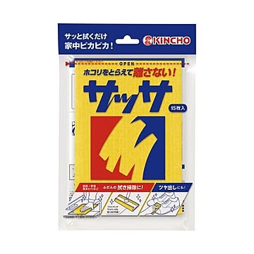 （まとめ）大日本除蟲菊 金鳥サッサ 15枚入×20セット