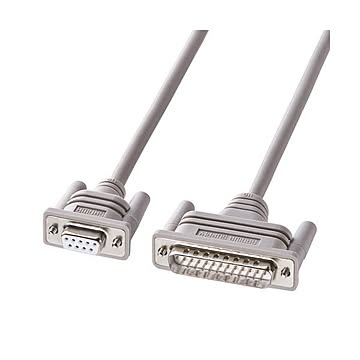 （まとめ）サンワサプライ エコRS-232Cケーブル KR-EC925CR2×2セット