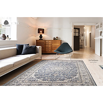 DoTheSpace CRETA ウールカーペット 240×330cm グレー