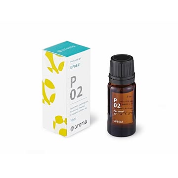 アットアロマ エッセンシャルオイル2本セット P02 アップビート 10ml【代引不可】