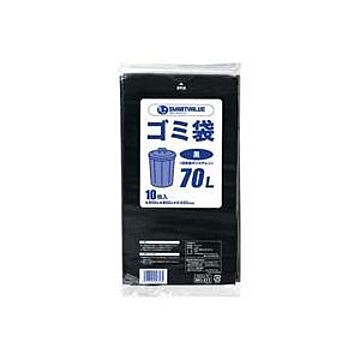 (業務用100セット) ジョインテックス ゴミ袋 LDD 黒 70L 10枚 N210J-70