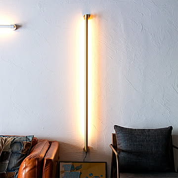 TIC LED バーライト 壁付けライト 間接照明 リモコン付き ホワイト ブラック 真鍮 TC-2 ブラス