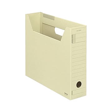 まとめ コクヨファイルボックス-FSFタイプ A4ヨコ 背幅75mm 黄 A4-SFFN-Y 1セット5冊  ×10セット