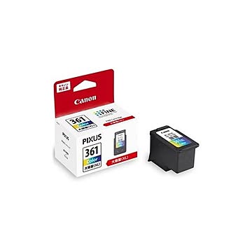 （まとめ）キヤノン インクカートリッジ BC-361XL 3色カラー増量【×5セット】