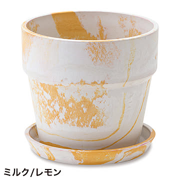 アーバンプランツポット マーブル φ13.5cm 4号鉢 (gg634050)