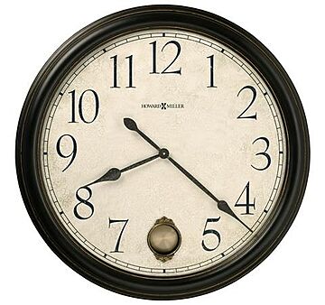 【正規輸入品】 アメリカ ハワードミラー 625-444 HOWARD MILLER GLENWOOD FALLS クオーツ（電池式） 掛け時計