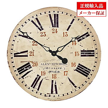 【正規輸入品】 イギリス ロジャーラッセル GAL／RAIL 掛け時計 Roger Lascelles Large clocks ラージクロック