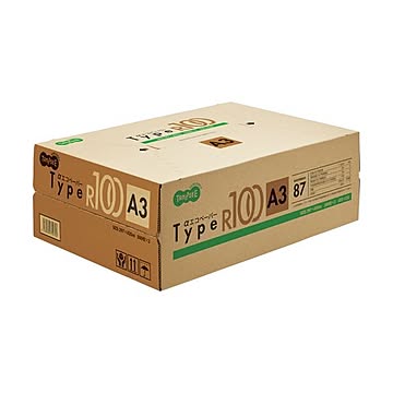（まとめ）TANOSEE αエコペーパータイプR100 A3 1箱(1500枚:500枚×3冊) 【×2セット】