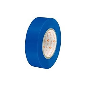 (業務用30セット)ヤマト ビニールテープ/粘着テープ 【19mm×10m/青】 NO200-19