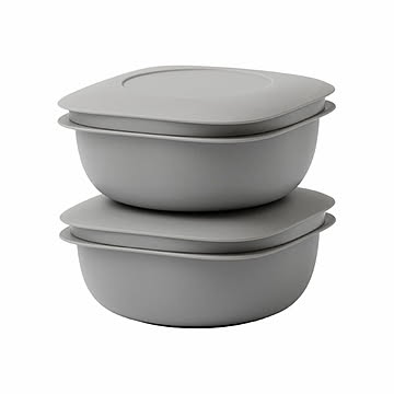 like-it ライクイット 蒸気であたためる冷凍ごはん容器（2個組）LBK-21 2P / 食洗器対応 電子レンジ対応 容器 冷凍 冷蔵 保存 冷凍ご飯 蒸し器 蒸し調理 水切り ザル付き 日本製