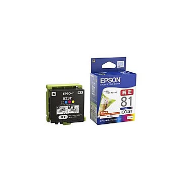 EPSON 純正 インクカートリッジ （4色一体タイプ） ICCL81
