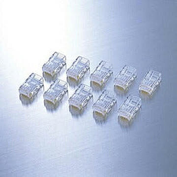 エレコム CAT6用RJコネクタ(10個セット) LD-6RJ45T10 管理No. 4953103153424