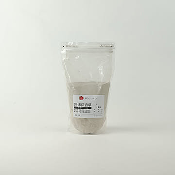 漆喰用粉末海藻糊 粉末銀杏草 水溶け良好使いやすい汎用海藻糊 【暮らしっくい 素材・その他】 3【OG】