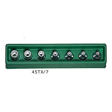 STAHLWILLE（スタビレー） 45TX／7 （3／8SQ）ヘクスローブソケットセット （96022702）
