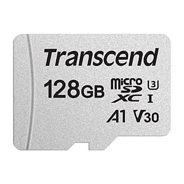 トランセンド 128GB マイクロSDHCカード UHS-I U3 A1 V30 TS128GUSD300S