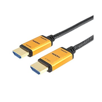 ホーリック 光ファイバー HDMIケーブル 15m メッシュタイプ ゴールド HH150-536GM