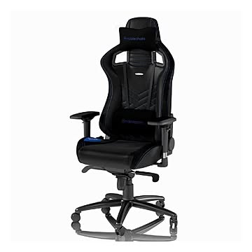 noblechairs EPIC ゲーミングチェア ブルー NBL-PU-BLU-003