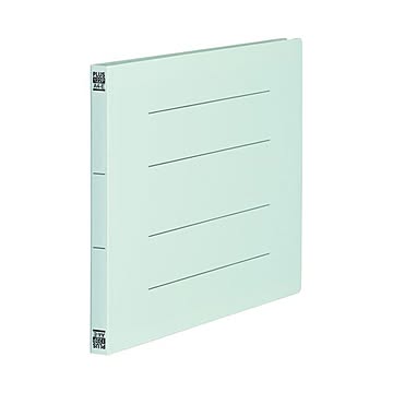 （まとめ） プラス PPフラットファイルA4E No.122P BL 1冊×30セット