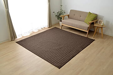 イケヒコ・コーポレーション キルトラグ 4513919 ブラウン 200×250cm