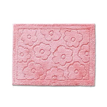 サニー バスマット フロアマット 50×70cm ピンク 吸水 抗菌 防臭 裏面滑り止め加工