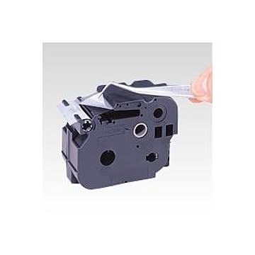 まとめ マックス ビーポップ ミニPM-36、36N、36H、24、2400・レタリLM-1000、LM-2000共通消耗品 8m LM-L518BM つや消し銀 黒文字 1巻8m入 ×2セット